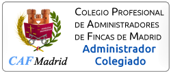 Colegio Profesional de Administradores de Fincas de Madrid Colegiado 9215